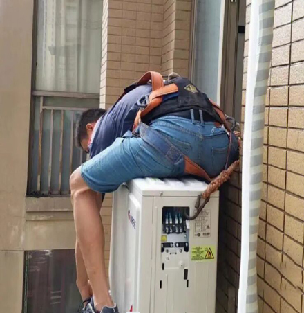 博望空调移机